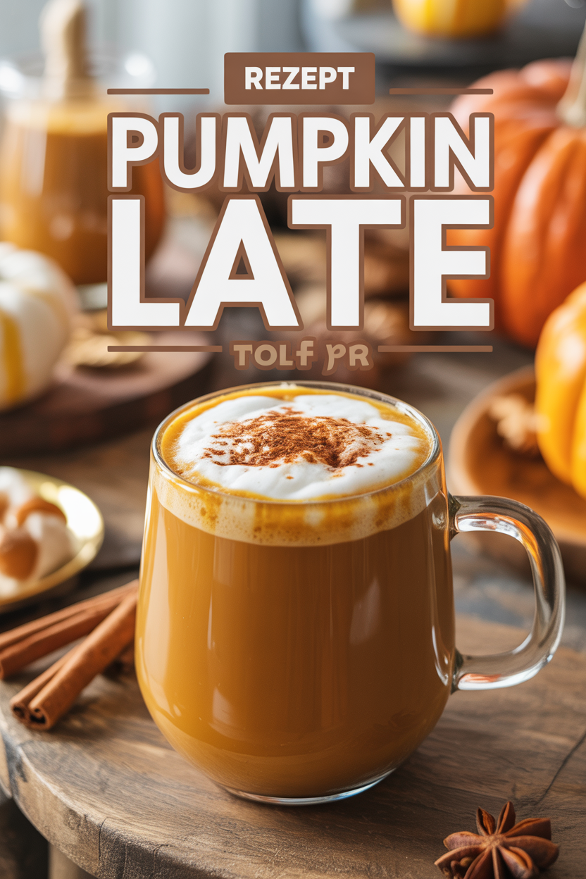 Authentischer Pumpkin Spice Latte Pinterest Pin