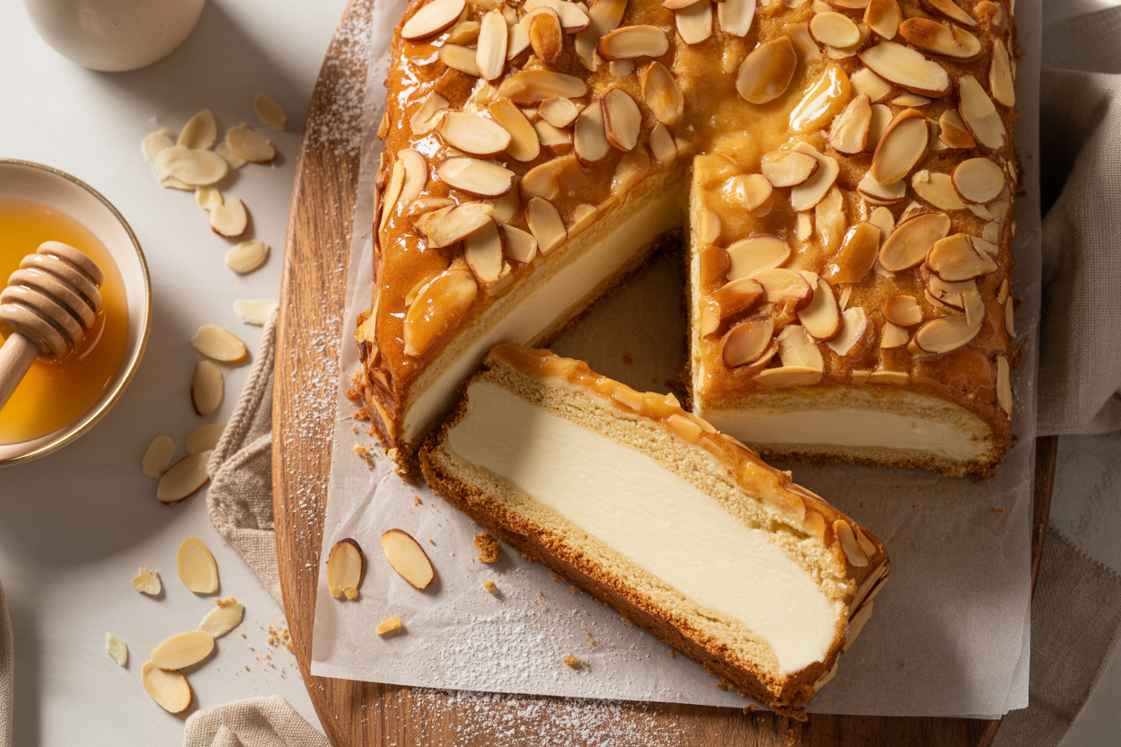 Bienenstich – Klassischer deutscher Blechkuchen
