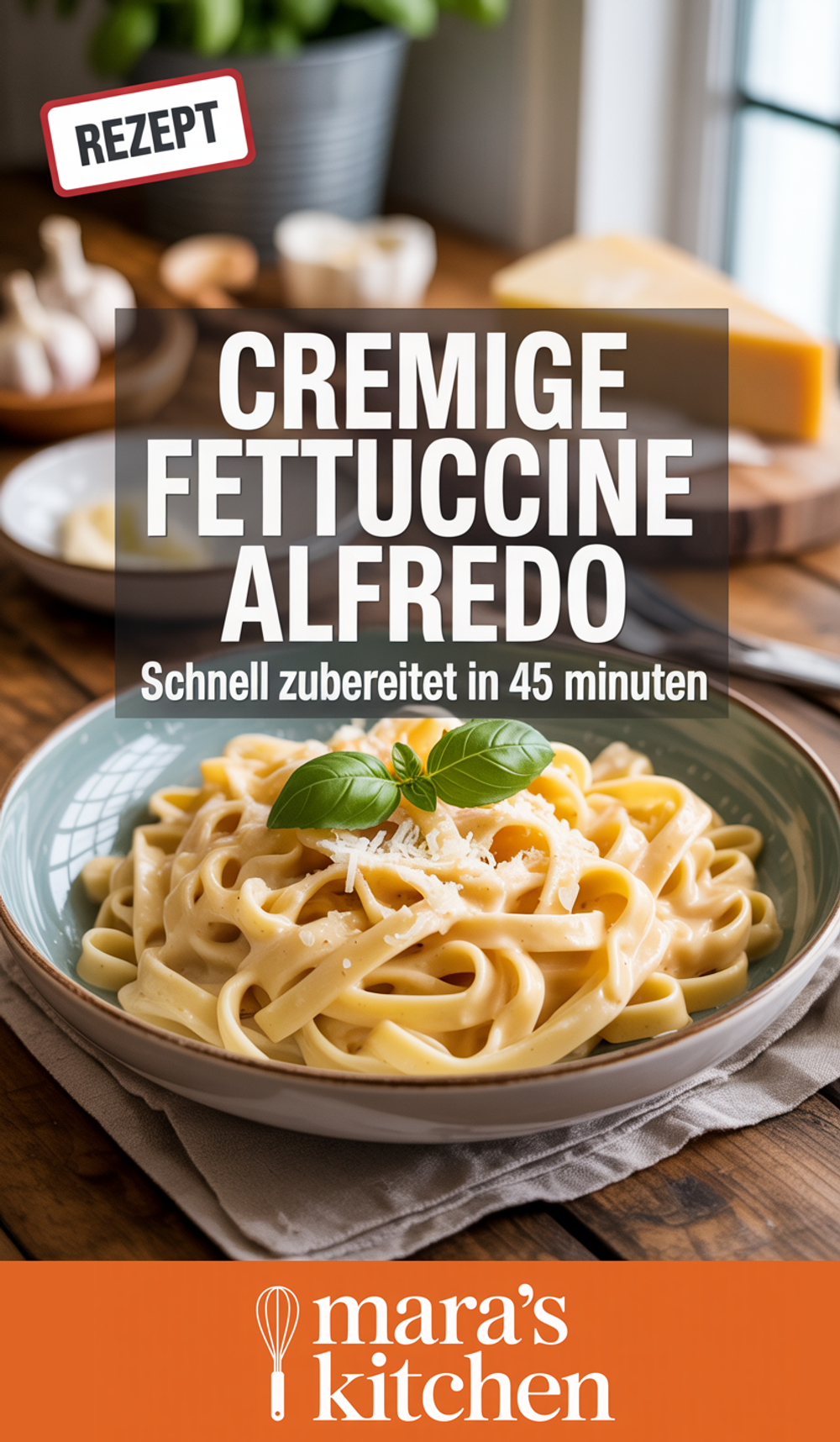 Faszinierend Alfredo Sauce Rezept Bilder