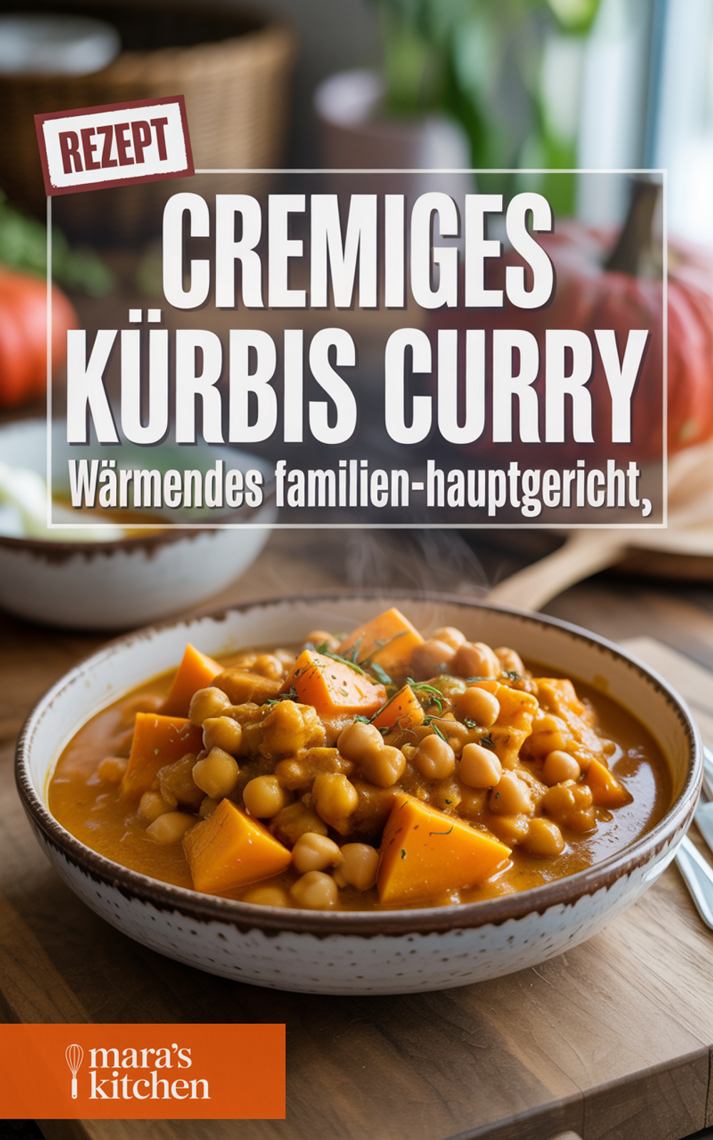 Kürbis Curry Rezept Pinterest Pin