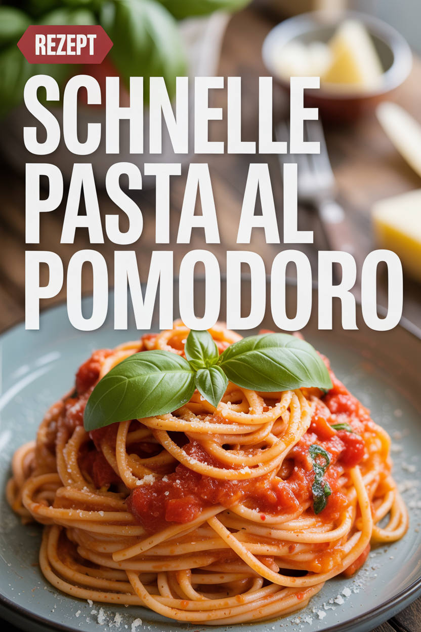 Pasta al Pomodoro Pinterest Pin